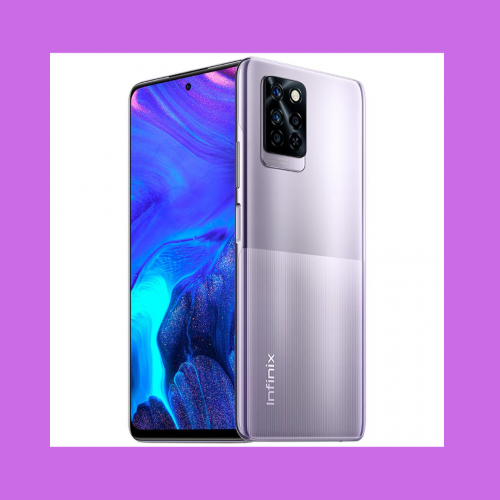 Smartphone infinix Note 10 Pro Prata 256 GB, 8GB RAM, Câmera Quádrupla até 64 MP, Bateria de 5000 mAh, Tela 6,95” de 90 Hz FullHD, Dual Chip