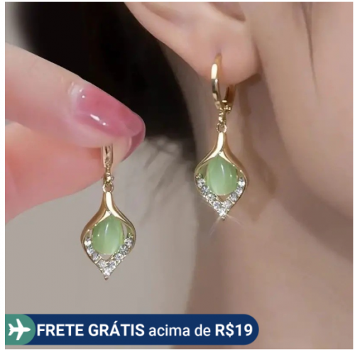 Brincos De Olho De Anjo , Elegantes Para Meninas Femininas