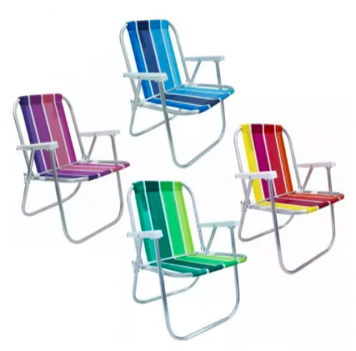 Cadeira de Praia Varanda Alta em Alumínio – Botafogo