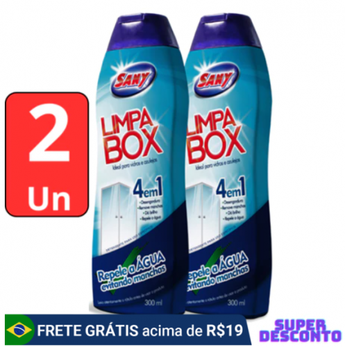 Kit limpa box 2 UNIDADES