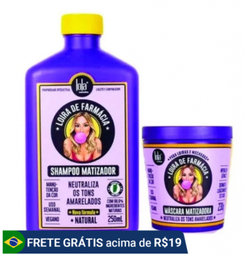 Lola Cosmetics Kit Loira de Farmácia Duo (2 Produtos)