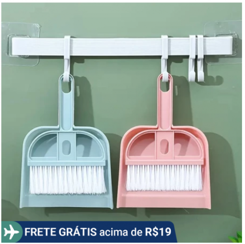 1 Conjunto, Mini Escova de Limpeza Portátil e Conjunto de Pá de Limpeza Manual e Pá de Lixo, Adequada para Desktop, Sofá, Móveis, Viagens, Camping