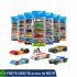 Miniatura Ônibus Elétrico Metal Fricção Abre Portas Carrinho Metal Coleção
