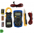 Kit 3×1 Multimetro digital Alicate amperímetro + multimetro + caneta tensão alerta som – Exbom