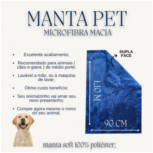 3 Mantas Pet Super Confortável Para Cães E Gatos Produto De Ótima Qualidade E Excelente Preço Para Um Melhor Conforto De Seu Bichinho De Estimação / Manta / Mantinha / Cobertor