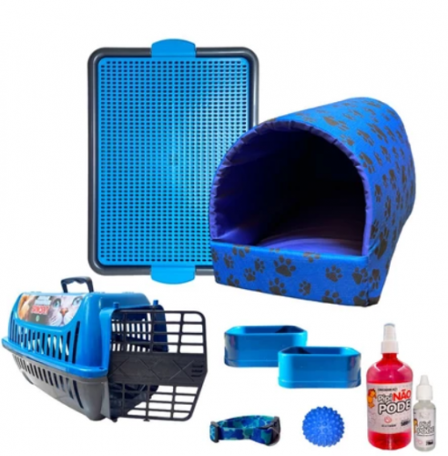 Kit Pet Iglu Cama Confort Sanitário Xixi Sim/não Pequeno