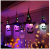Horror Witches Luzes De halloween led Pendurada Fantasma Decoração De Festa De Assustador Lâmpada De Abóbora Brilhante Ornamentos Internos Externos