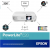 EPSON Projetor Powerlite E20, 3400 Lúmens, XGA, HDMI, Branco, Bivolt