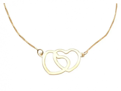 Gargantilha Coração em Ouro 18K 750 – GG22856