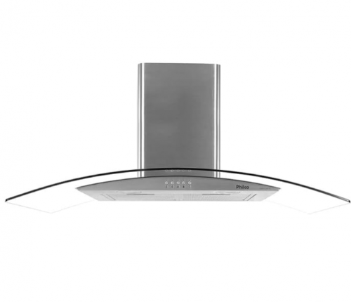 Coifa e Depurador de Parede Philco 90cm Pco90g Glass 110v