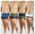 Kit 4 Sungas Masculina Boxer Estampadas Forrada Praia Verão