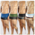 UXH Sungas Masculinas Cuecas Boxers Impressão De bambu Código QR Apertada Moda E Respirável 24153