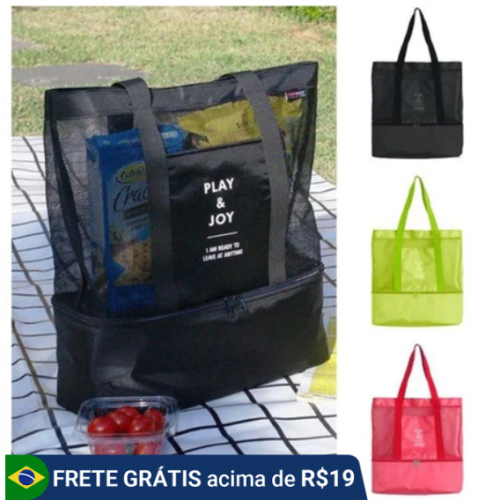 Bolsa de Praia à Prova d’Água com Separação de Seco e Molhado: Versátil e Prática para Seu Lazer