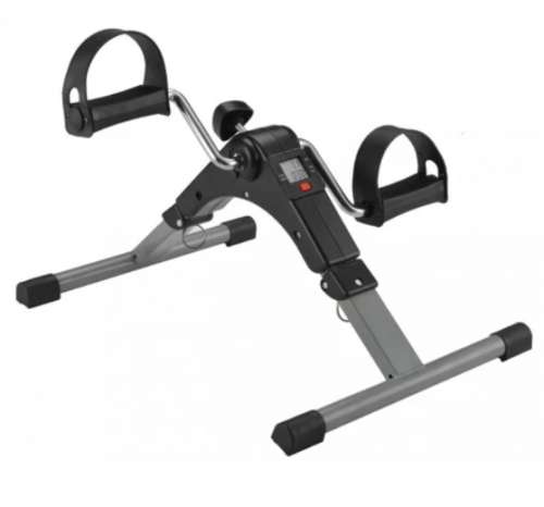 Mini Bike Ergométrica Cicloergometro Pedalinho Monitor Lcd