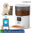Alimentador Pet Tigela De Aço 4L Inteligente Automático Wi-Fi APP Dispensador de Comida para Gatos
