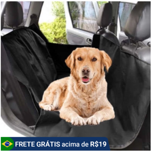 Capa Protetora Impermeável Para Banco Carro Pet Cão Gato Animais