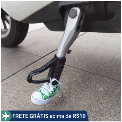 Sapatos pequenos de apoio para os pés de motocicleta para bicicleta elétrica mini locomotiva