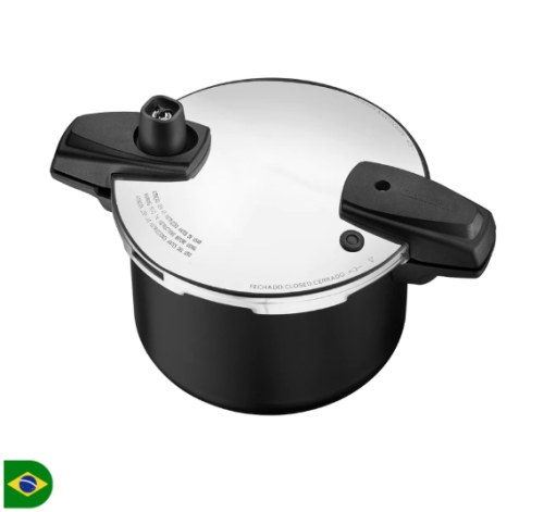 Panela De Pressão Tramontina Arizona 4,5 Lts Antiaderente