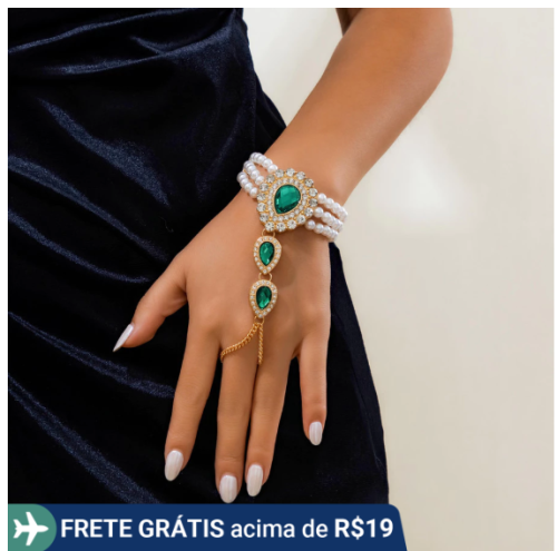 Pulseira De Luxo Em Camadas De Pérola E Cristal, Encantos Da Tendência, Acessórios De Casamento 2024