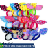 Pacote com 120 Elastico de cabelo Com Bolsa borrachinha/liguinha rabico de cabelo silicone infantil