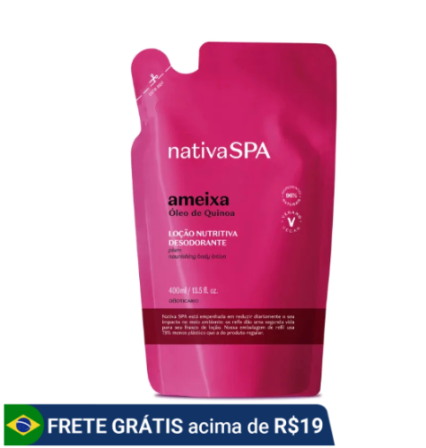 Refil Loção Desodorante Hidratante Corporal Ameixa Nativa SPA – O Boticário