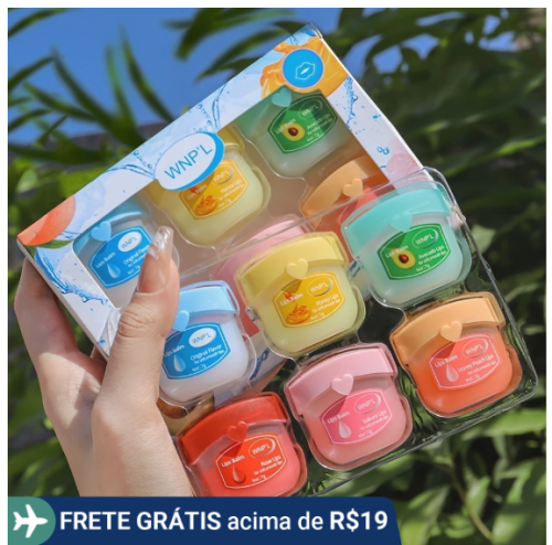 Batom Hidratante WNP’L (Conjunto De Seis Peças)
