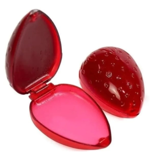 Kit 5 Batom Brilho Labial Infantil Moranguinho