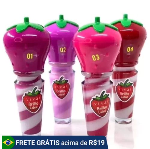 Vivai Brilho labial Morango Infantil 3029.1.1