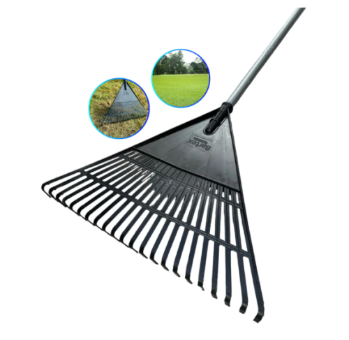 Vassoura Ancinho Reforçada 22 Dentes Para Jardim/Rastelo/ Gramado Sem Cabo