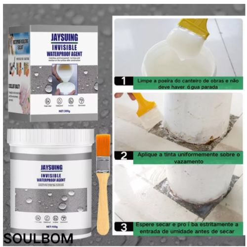 Invisível Impermeável 30/100/300ML Agente De Revestimento Transparente Anti-Vazamento Cola De Reparo De Condução