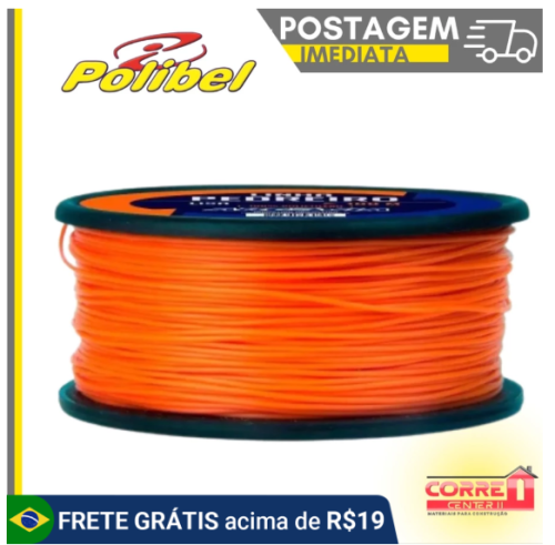 Linha de Pedreiro ( Lisa Laranja ) Polibel 50 e 100 Metros