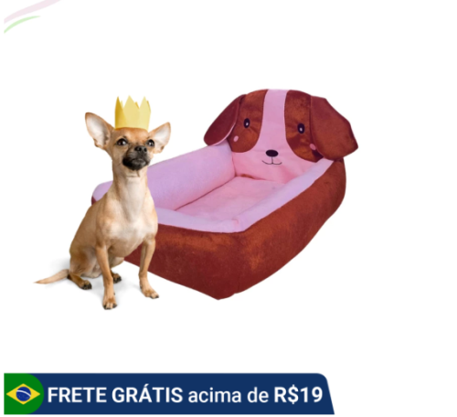Cama Caminha Para Cachorro E Gato Grande – Caminha Pet Barata Com Cabeceira P e G Luxo