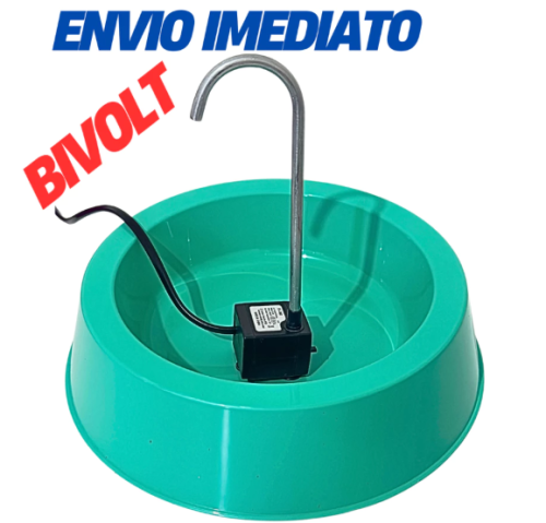 Kit Fonte Bebedouro Gatos Cães Completo 1,2 Litros Automático Fonte Bebedouro Gato Pet Automático.