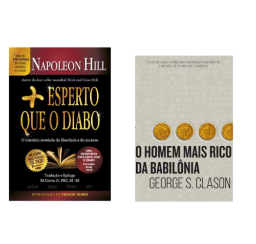 Kit Mais Esperto que o Diabo + O Homem mais Rico da Babilônia