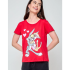 Camiseta Feminina Garfield Moods Amarela