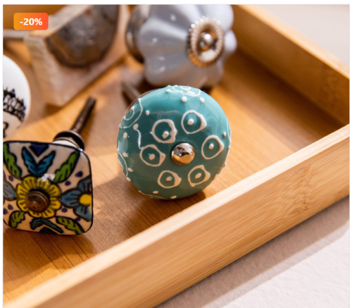 Puxador de Cerâmica Lisboa