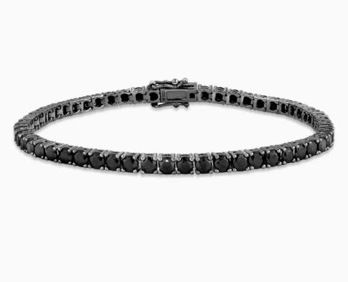 Pulseira Riviera em Prata 925 com Espinélios