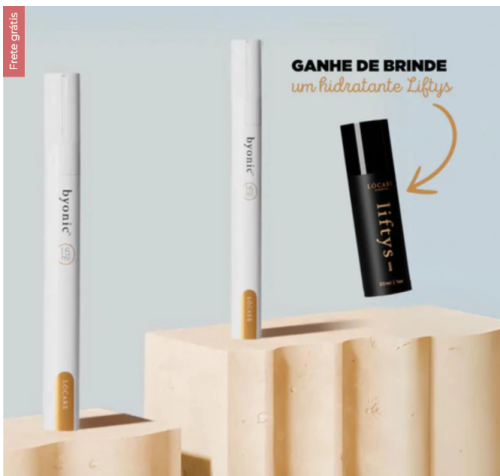 Kit 2 Byonic – Caneta fortalecedora de unhas 15 ML + Liftys de Brinde