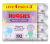 Kit Lenço Umedecido Infantil Huggies Rosto e Corpo 4 Pacotes com 48 Unidades