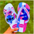 Kit 4 pares feminino estampa sortida chinelo