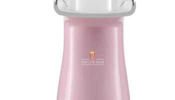 Pipoqueira Rosa Britânia Poplite Inox Sem Óleo BPI01RS