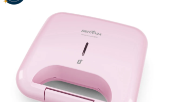 Sanduicheira Rosa Britânia 750W BGR05RS Antiaderente