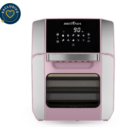 Air Fryer Oven Rosa Britânia 12L 1800W BFR2150RS
