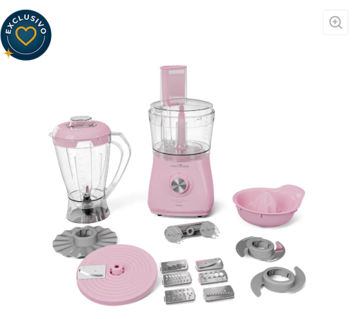 Multiprocessador Rosa Britânia 12 em 1 1000W BMP1100RS