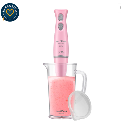 Mixer Rosa Britânia BMX370RS 350W