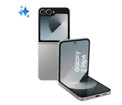 Smartphone Samsung Galaxy Z Flip6 256GB Cinza 5G – Tela dobrável de 6.7″ e 12GB de RAM