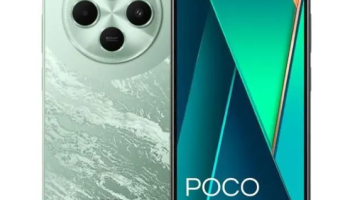 Celular Smartphone Xiaomi POCO C75 8GB RAM e 256GB, Tela 6.88, MIUI, Câmera de 50MP, Verde