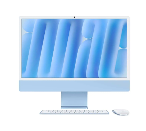 iMac 24″, Tela Retina 4.5K Apple, Processador M4, (16GB RAM, 256GB) – Azul