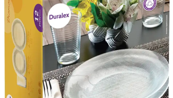 Aparelho de Jantar Diamante Duralex 12 peças