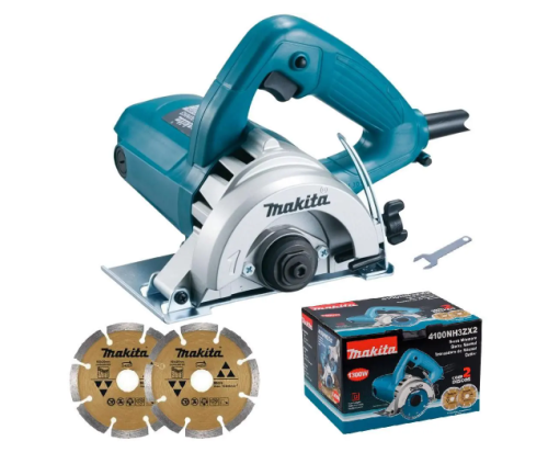 Serra Mármore 4.3/8 POL 1.300W + 2 Discos 4100NH3ZX2 MAKITA